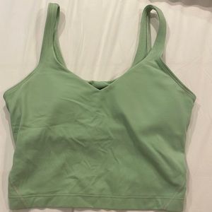 Lululemon Align tank size 4 color mint green